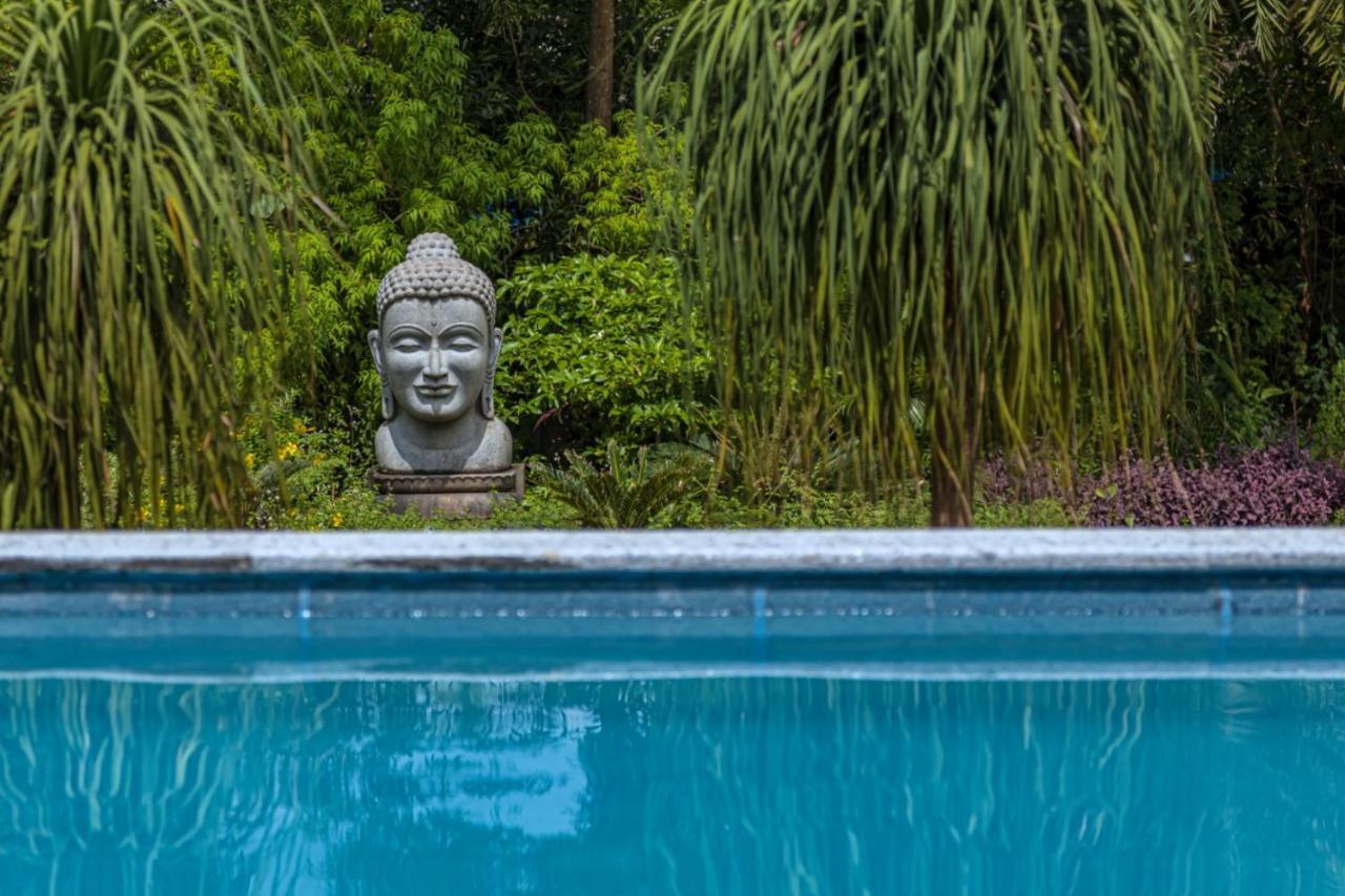 Saffronstays Aura, Alibaug - Luxury Pool Villa With A Game Room And Spacious Lawn Alībāg Εξωτερικό φωτογραφία